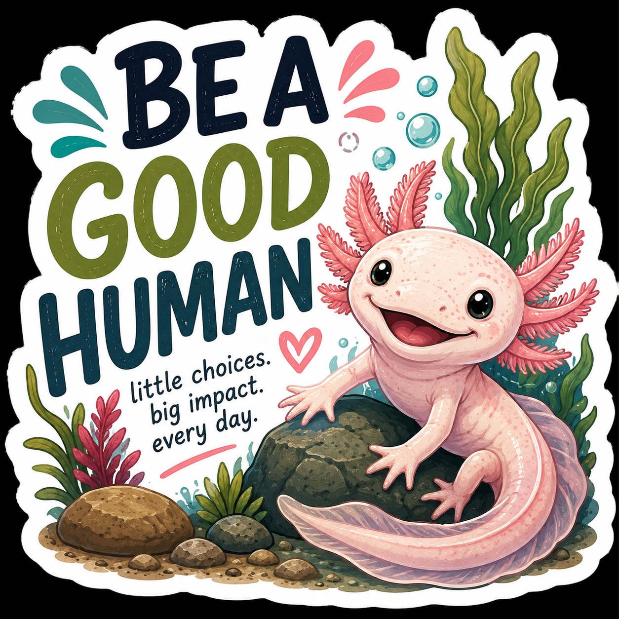Embrace Your Spots! Die-Cut Sticker